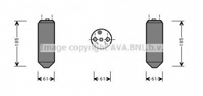 AVA QUALITY COOLING mtd151 -  Осушитель, кондиционер